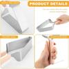Stainless Steel Cake Divider Cake Slicer Cutter Triangle Cake Cutter Double Handle Design Strong Durable Easy to Clean Size