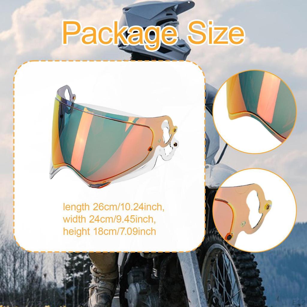 Bike Helmet Visor Lens Wind Replace Lightweight for Tour X5 Outdoor Biking Motorcycling