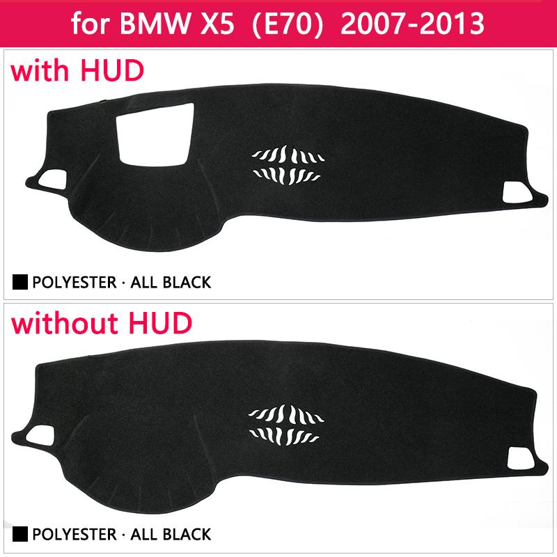 For BMW X5 E70 2007~2013 Anti-Slip Anti-UV Mat Dashboard Cover Pad Sun Shade Dashmat Protect Carpet Accessories 2009 2010 2012