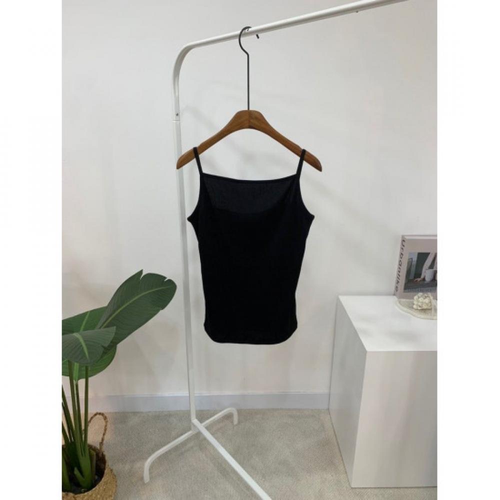 C S In The Room Women uChan Square neCk baSiC Strap Tank Top 4 Color