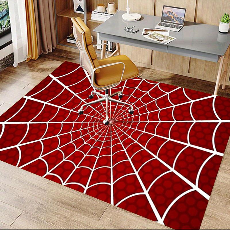 1PC spider web Extra Large Non Slip Floor carpet, Office, family, bedroom, Studio Large Area Rug Indoor Rugs, , Vibrant Colors