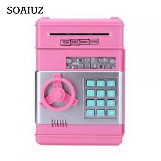 Salvadanaio elettronico ATM Password Salvadanaio Monete in contanti Scatola di risparmio Bancomat Deposito automatico Cassetta di sicurezza Regalo per bambini