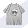 Anime Jujutsu Kaisen Gojo Satoru Cartoon T Shirts Men Women Cotton Harajuku High Quality Tops Tees Hip Hop Streetwear Oversized