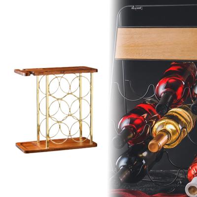 Wine Rack, Freestanding Glasses Multiuse Lightweight Holder, for Bar Household