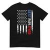 Fathers Day Best Papa Ever With Us American Flag TShirt