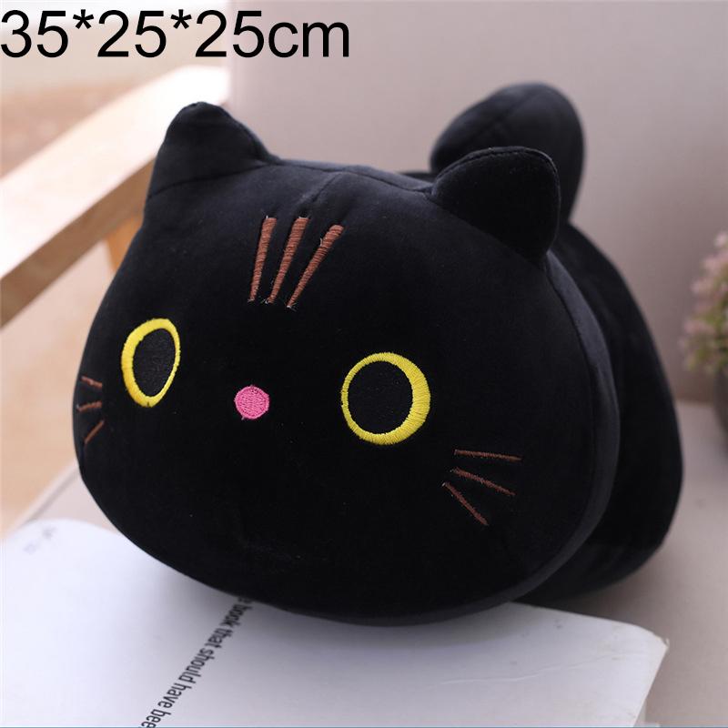 

Cute Animal Cat Plush Doll Soft Down Cotton Stuffed Toy Car Sofa Ornament Birthday Gift Kids Hugging Pillow 25x15x15cm 0.2kg