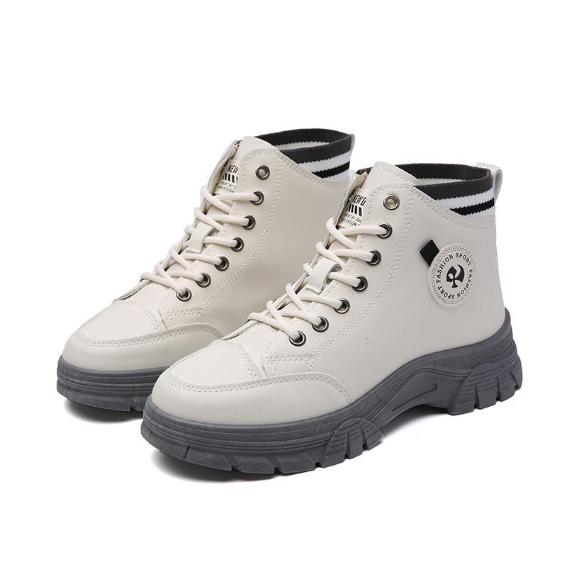 New autumn high-top sports board shoes ins student casual shoes