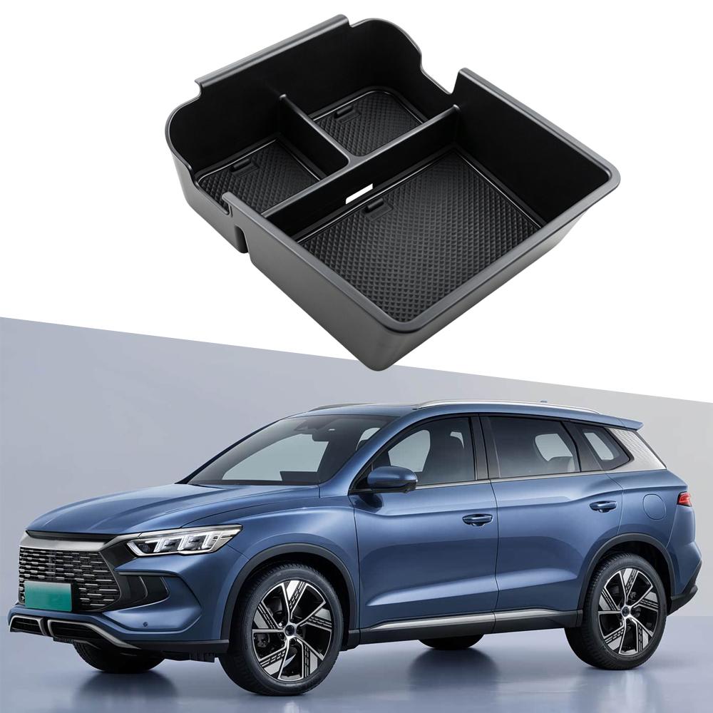 Car Armrest Storage Box For BYD SONG PRO Sealion 5 DMi 2024 2025 2026 Center Console Armrest Insert Organizer Tray