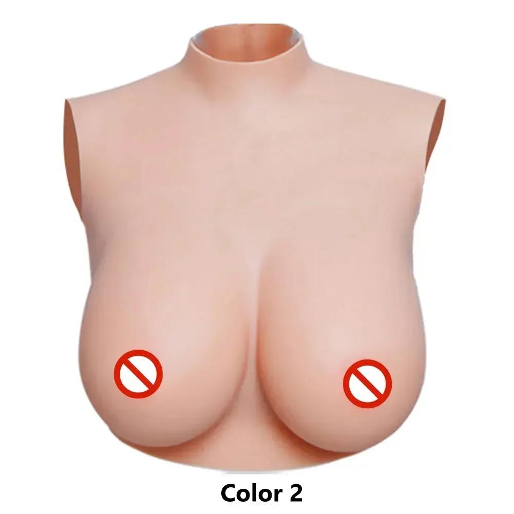 Realistic Silicone Breast Forms Fake Boobs Enhancer for Crossdressers Drag Queens Shemales & Transgenders