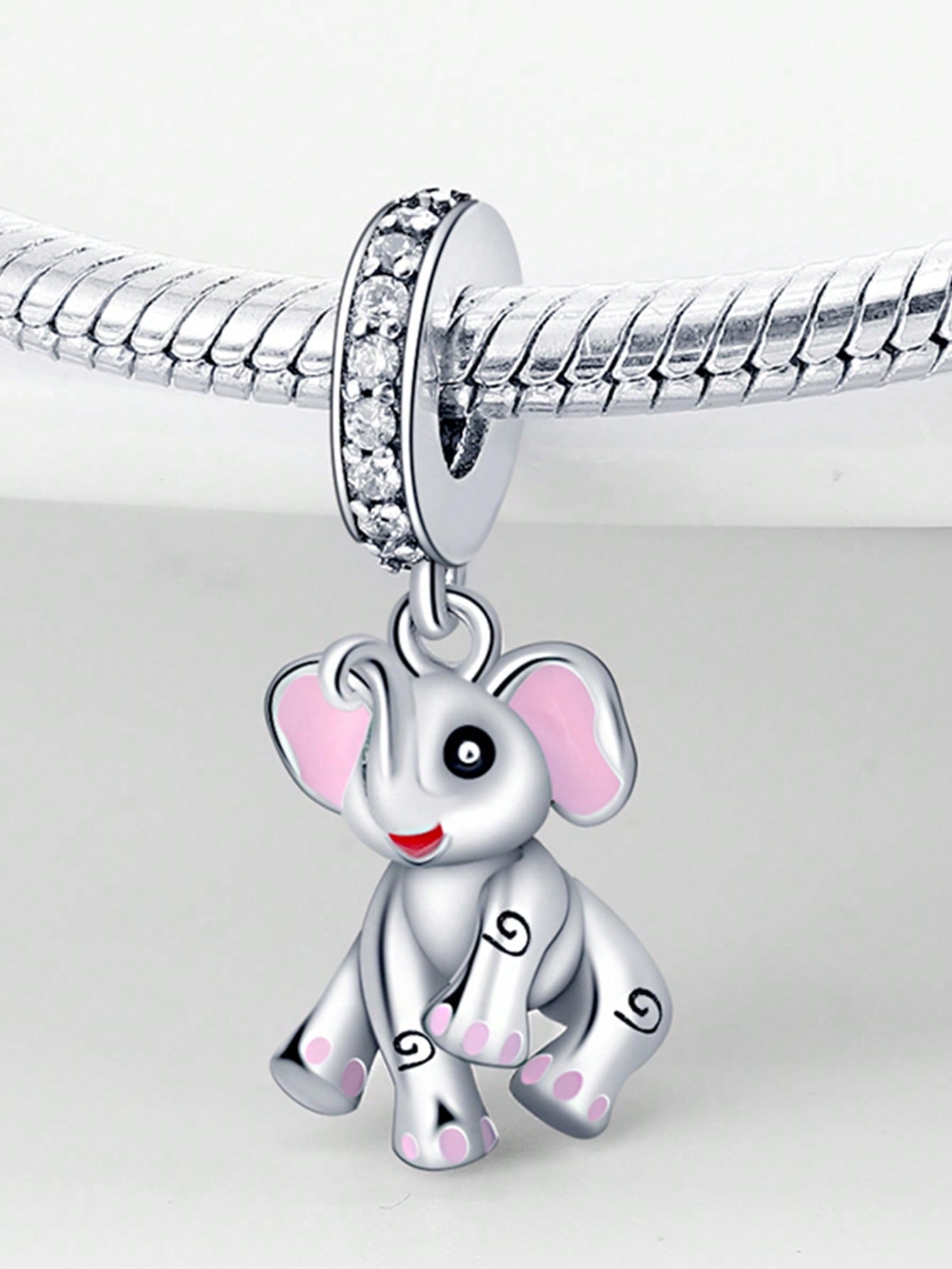 

Copper Metal Colors Cute Elephant Bear Bead Components Charm Bead Component Bead Components Charm Bead Component Pendant Bead Component Designed For