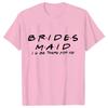 Engagement Bachelorette Party Tshirt Wine Crew Top Bridesmaid Team Bride Sister Mother of The Groom T Shirt Bridal Shower Tee