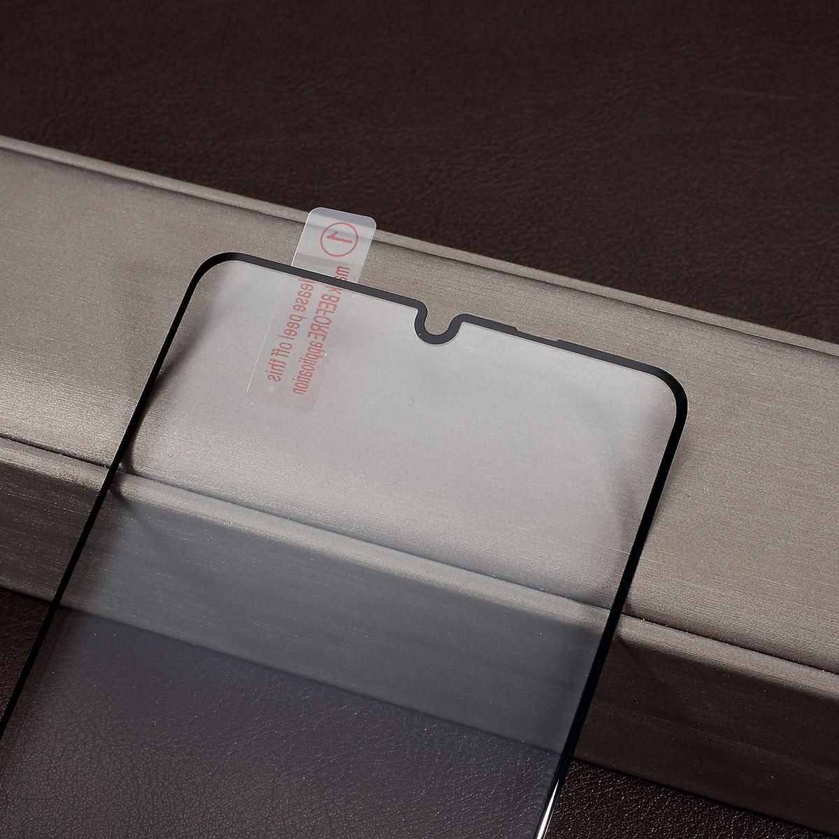 

Silk Print Full Glue Complete Coverage Tempered Glass Screen Protector Film for Huawei P30 Pro Black