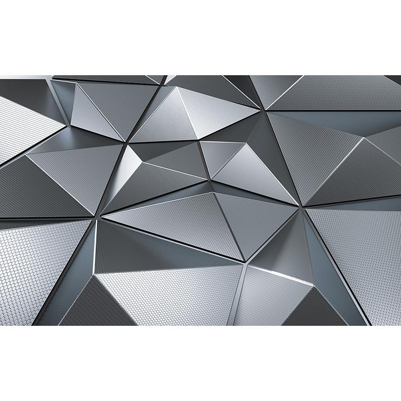 Tapet 3D personalizat Mural de artă modernă Creativ geometrie argintie Pictură perete foto Sufragerie Dormitor TV Canapea Fundal Perete 3D Decor acasă