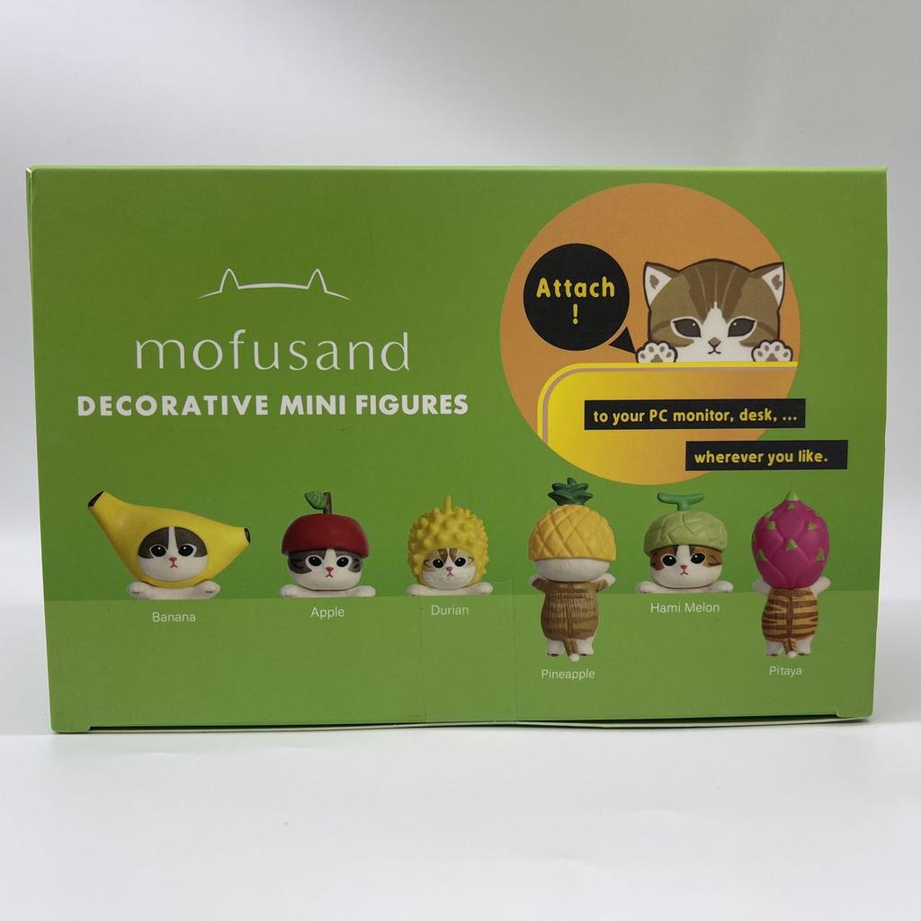 New Products In Stock Mofusand Doll Cat Fruit Blind Box Handmade Female Healing Series Desktop Ornament Surprise Gift For Girls