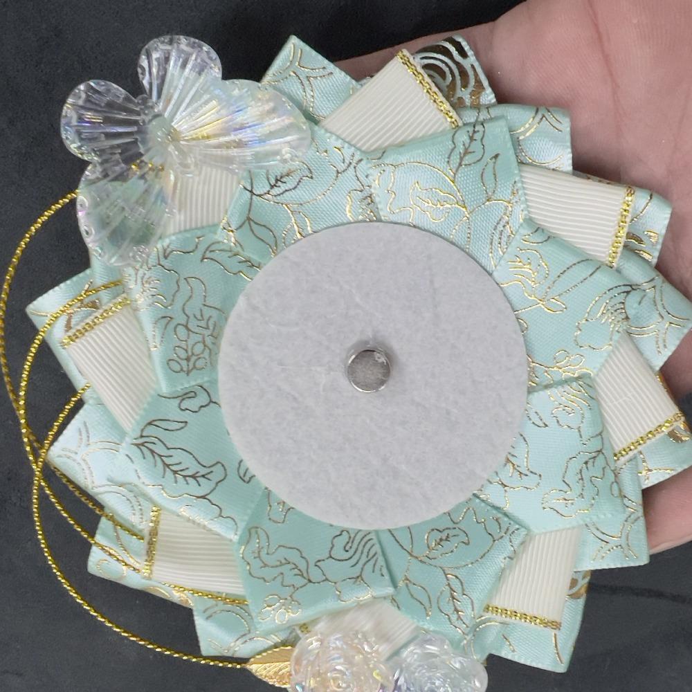 Kawaii Badge Holder Cute Creative Lacework Badge Decoration Girls Plush Badge Tray