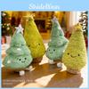 Christmas Tree Plush Cushion With Soft Short Plush For Holiday Cheer Gift