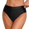 Womens Glossy Smooth Briefs Solid Color Underpants Underwear Swimwear