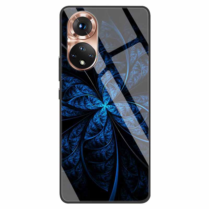 Luxury Case for Huawei Honor 50 Cover Tempered Glass Cover for Huawei Honor 50 Phone Case Honor50 6.57" Coque Bag Fashion Bumper