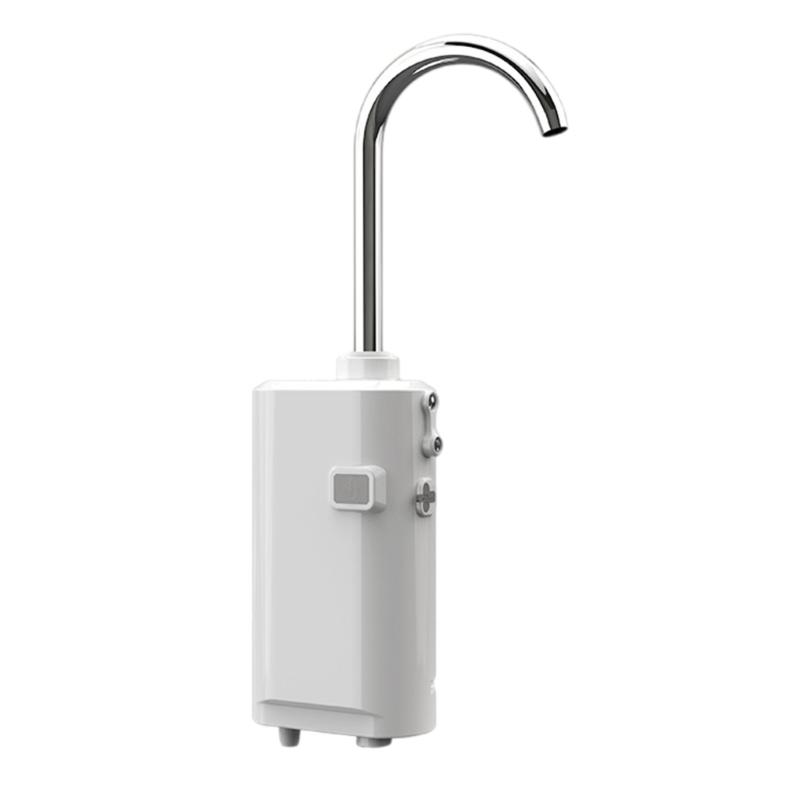 Water Oxygen Pump with LED Light 2600mAh Fish Aerator Pump Hand Washing Tool Fishing Gear Auto Induction Fishing Tap