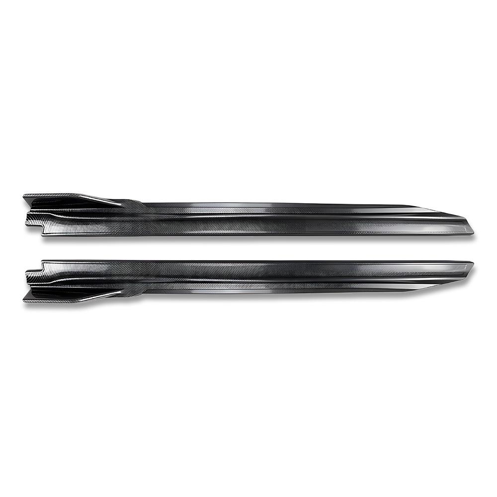 Compatible with BMW X5 (2014-2018) F15 Black Warrior Side Skirt Modification Parts.