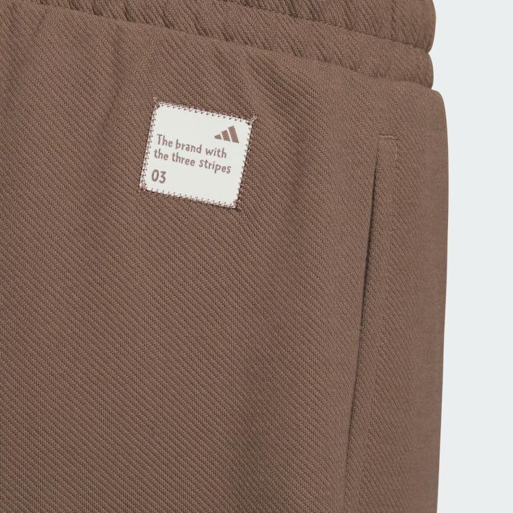 Adidas Logo Knit Tracksuit Series Bottoms Solid Color Comfortable Wide Leg Drawstring Versatile Mid Waist Knitted Sports Pants Men Bottoms JM3405