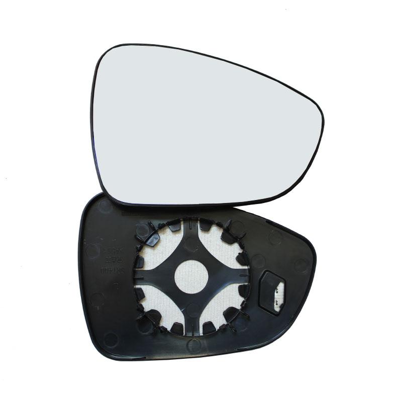 1 PC for Peugeot 408 2010 2011 2012 Left&Right Side White Heated Wing Mirror Glass Wide Angle Rearview Mirror