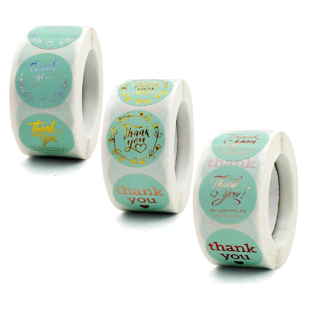 Pozvánky Nálepky na jídlo 3 styly Děkuji Estetické psací potřeby X037