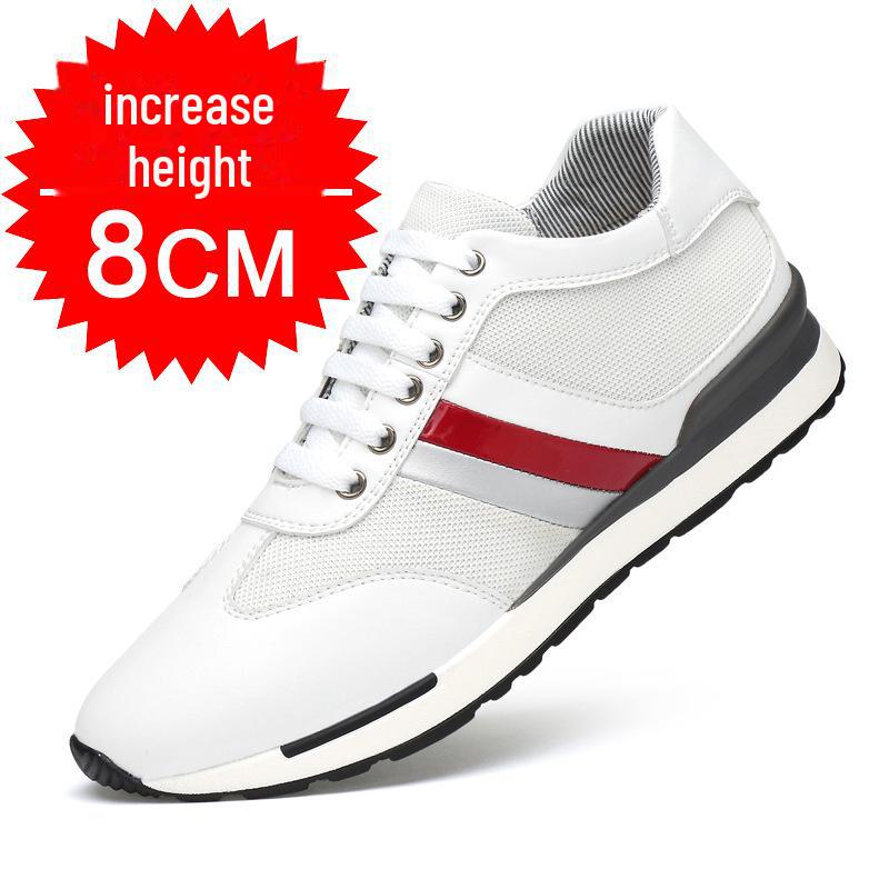 Men's 8cm Height-Increasing Breathable Casual Summer Mesh Sneakers