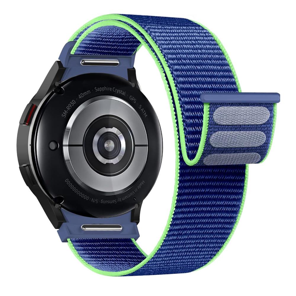 

Ремешок для Samsung Galaxy Watch 7/6/4/classic/5 pro 44мм 40мм на запястье Без зазоров Нейлоновый спортивный петля correa браслет Galaxy Watch 7 Ремешок Galaxy Watch 7 44mm неоновый зеленый