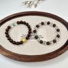 Sandalwood & Agarwood Beaded Bracelet with Pine & Crystal - Antique Chinese Medicine-inspired Soothing Playthings.