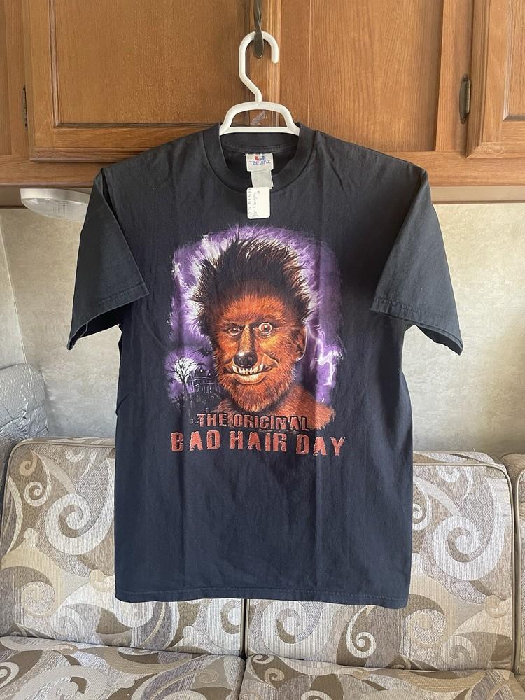 Vintage The Original Bad Hair Day Size Medium T-Shirt Unisex T-Shirt