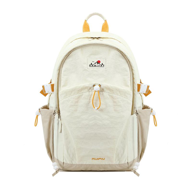 Backpack for Female College Students, Sports and Travel Backpack, Large-capacity, Lightweight and Water-resistant Schoolbag