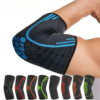 1 STÜCK Neuer Ellbogen-Kompressionsärmel Tennisarm-Bandagen für Sehnenentzündung und Tennisarm Armstützen Golferellenbogen-Stütze