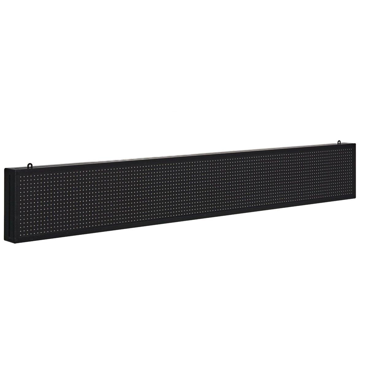52x8in Programovateľný LED nápis Digitálna posúvacia zobrazovacia tabuľa P10 Plnofarebný