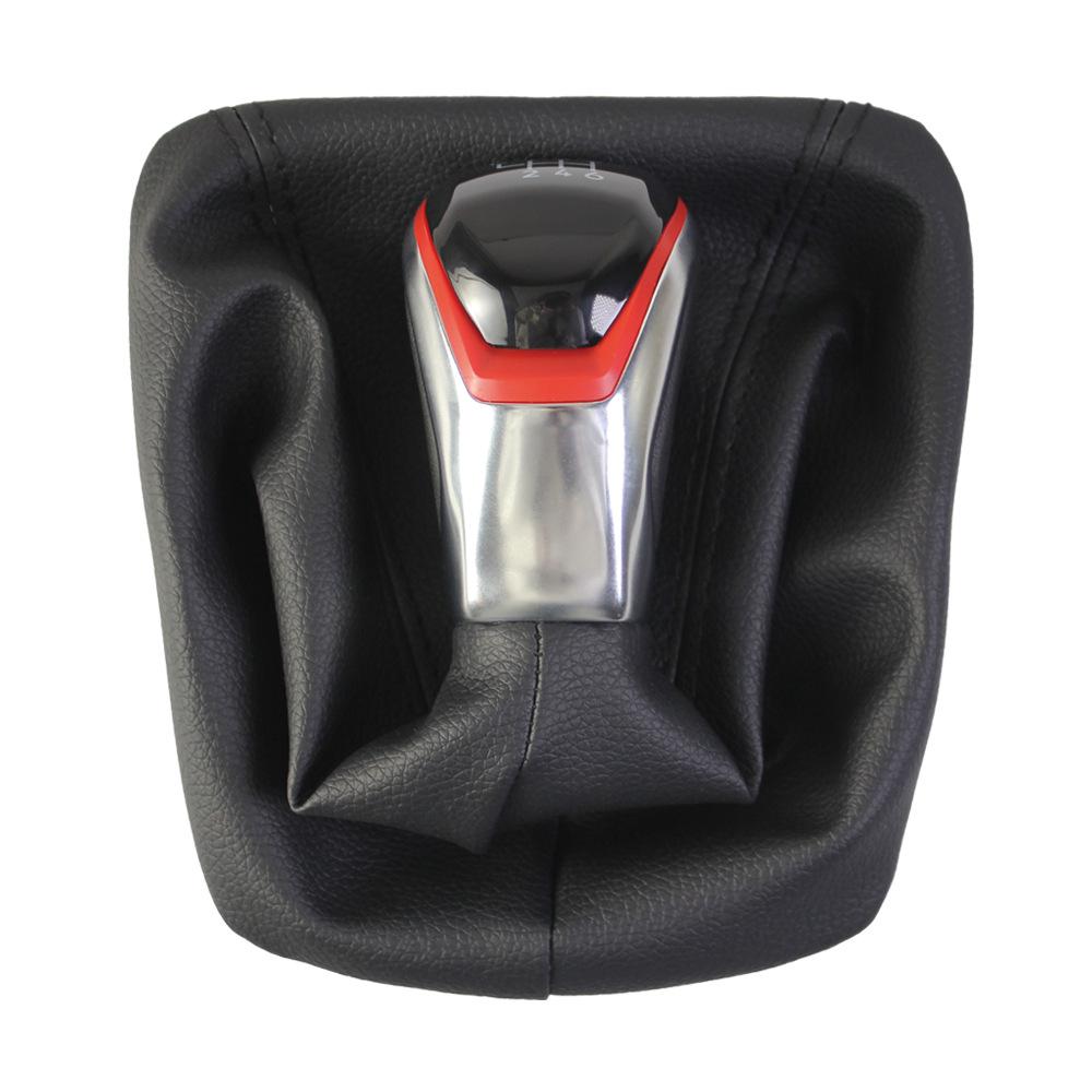 Leather Gear Shift Knob Cover for Skoda Octavia 2004-2012 (A5/A6)