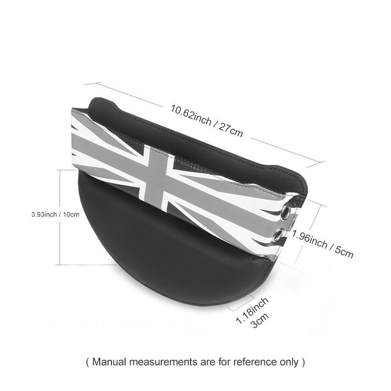 Car Seat Gap Anti-Leak Storage Bags Pocket For Mini Cooper F56 F55 F54 F60 R56 R56 R60 U25 Clubman Countryman Car Accessories