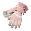 Ski Gloves for Men and Women Outdoor Cycling Waterproof and Non Slip Touch Screen Plus Velvet Thickened Autumn and Winter Warm Gloves