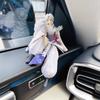 Inuyasha Sesshomaru Sitting Posture Figure Anime Model Toys Car Interior Decor Collectible Ornament Gift For Fans