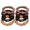 4/5/8Pcs Black Hair Band Accessories, Able Hairbands For Daily Use Elegant Ponytail Holders Hair Rubber Bands