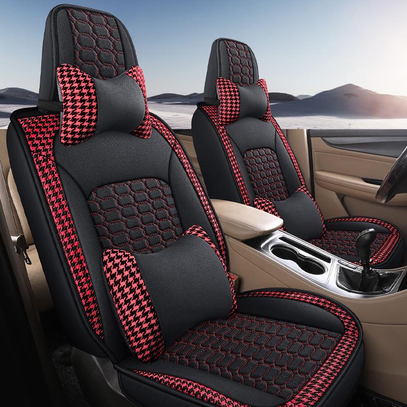 2016 Baojun 730 Universal Linen Seat Cover, Full Coverage for Seven-Seater, All-Season.