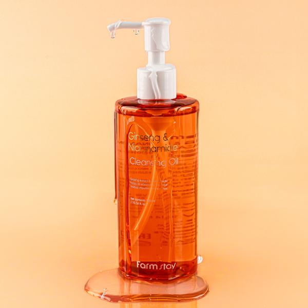 FarmStay Ginseng & Niacinamide Cleansing Oil (300ml / 10.14 Fl.oz.),  Deep Cleansing Foam (180ml / 6.08 Fl.oz.) (7 Options)