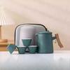 Portable Travel Tea Set Small Set Gift Carry-on Outdoor Tour Kung Fu Brewing Tea Cup Ware Single Camping Fast Guest Cups