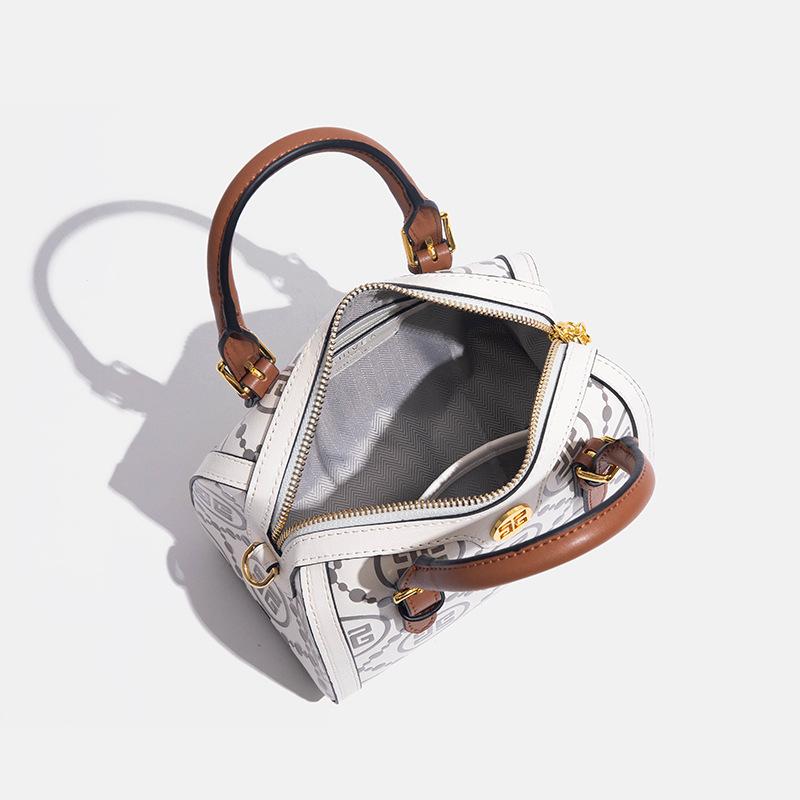 Damen Handtaschen Frauen echtes Leder Taschen Totes Messenger Bags Boston Tasche