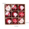 9pcs Christmas Ball Ornaments For Christmas Decorations Xmas Tree Ornaments With Hanging Loop Holiday Party Decor