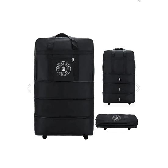 

Чемодан на колесиках с тремя сильфонами — сумка гигантского размера