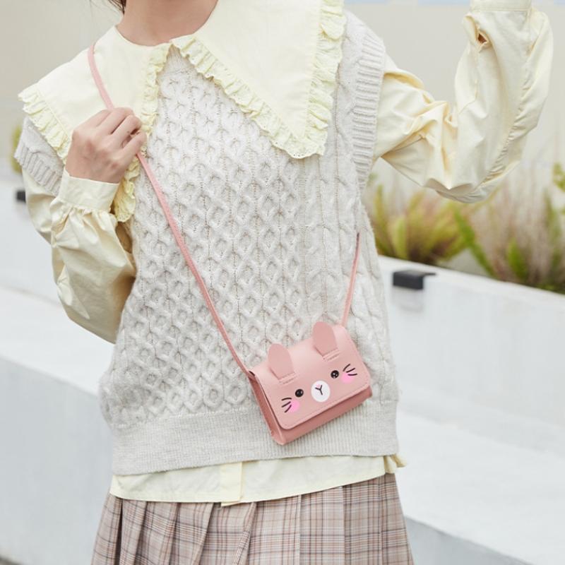 Children'S Mini Handbags  Sale Princess Baby Girls Pu Leather Small Shoulder Crossbody Bags Cute Kids Coin Purse