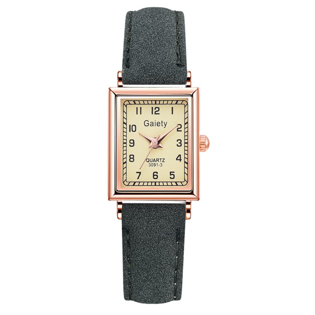 Montre en cuir pour femme