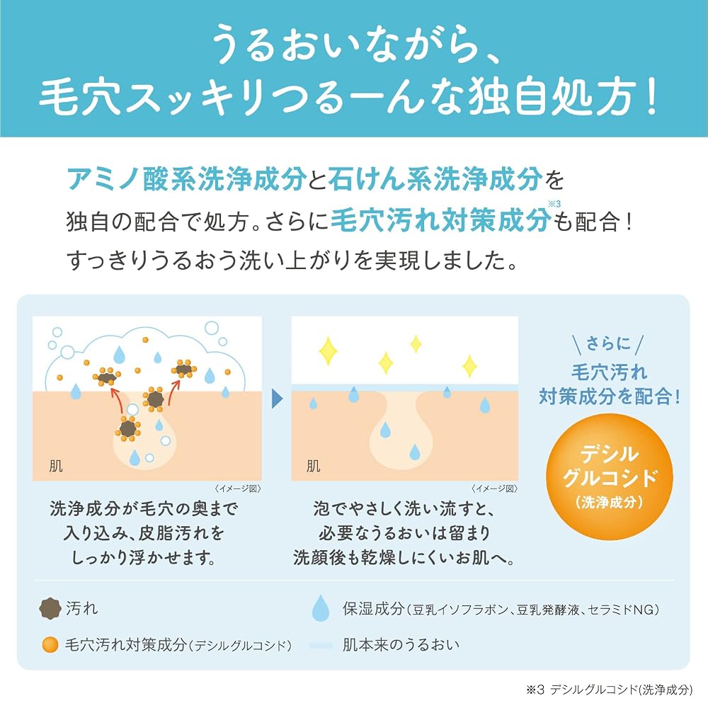 NAMERAKA HONPO Foaming Facial Cleanser NC Moisturizing 200ml