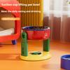 Pet Supplies Suction Cup Pet Bowl Lift Adjustable Cat and Dog Universal Protection Cervical Vertebra Oblique High-foot Bowl To Prevent Tipping