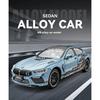 Similation 1/24 Scale BMW M8 Supercar Alloy Car Model , Sound and Light Pull Back Die Cast Children's Toy Collectibles Birthday Gift